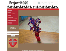 Tablet Screenshot of projecthopeny.org